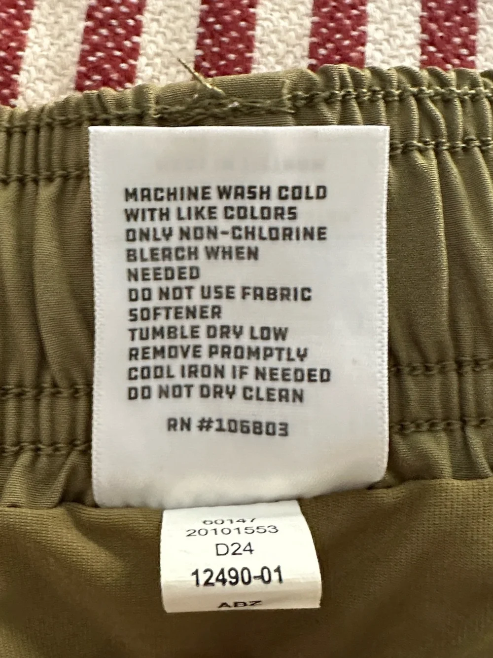 Alaskan Hardgear by Duluth Trading Co Swim Shorts Sz S Military Green